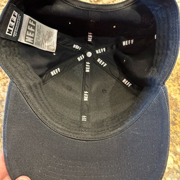 Neff Company Black Cotton Snap Back Hat/Cap - Picture 6 of 7